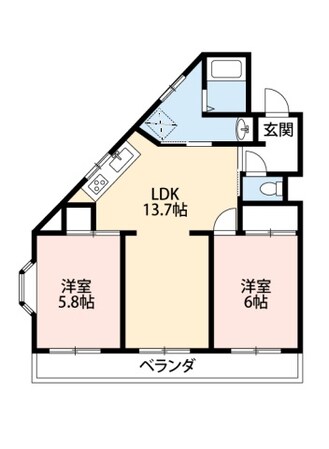 センチュリー重原の物件間取画像